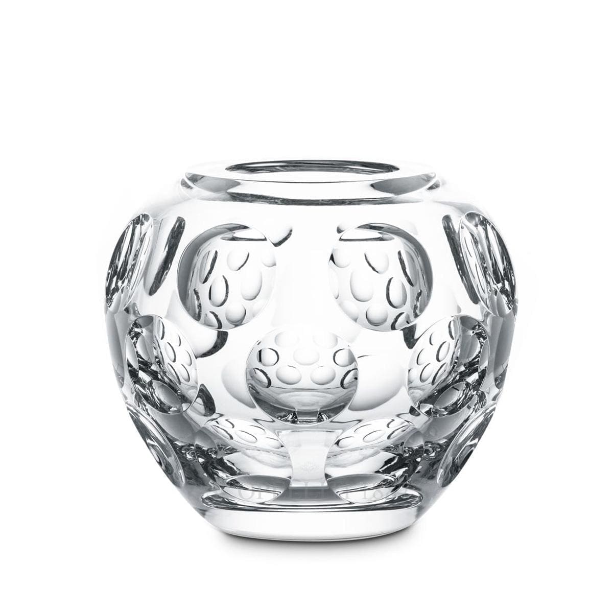 baccarat crystal french design heritage pontil vase