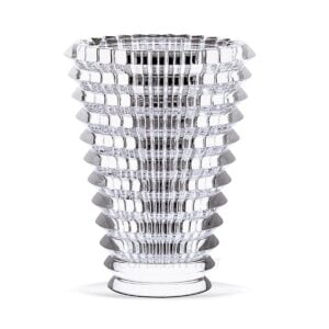 baccarat crystal french design oval eye vase