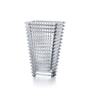 baccarat crystal french design rectangular eye vase