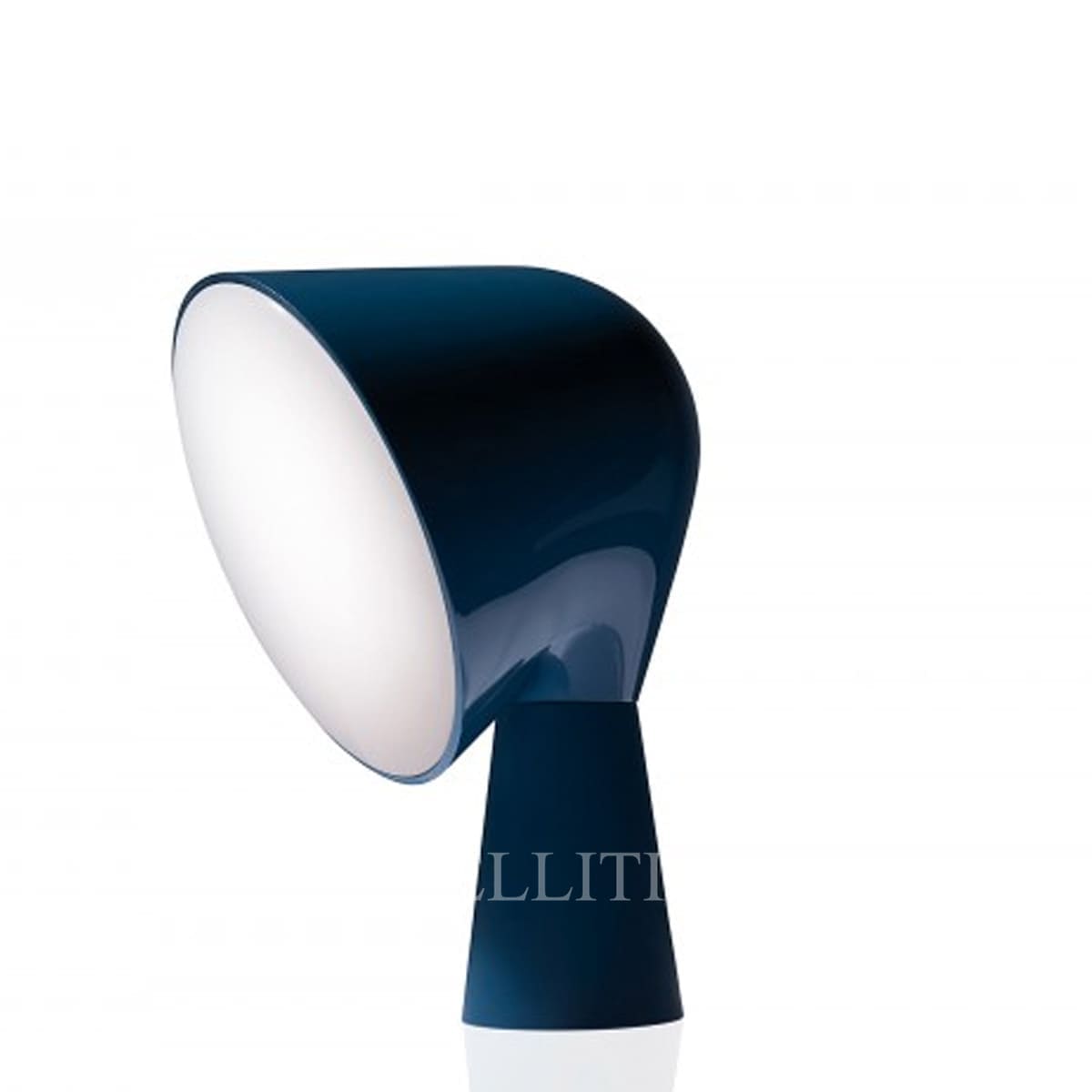 foscarini italian designer binic table lamp blue
