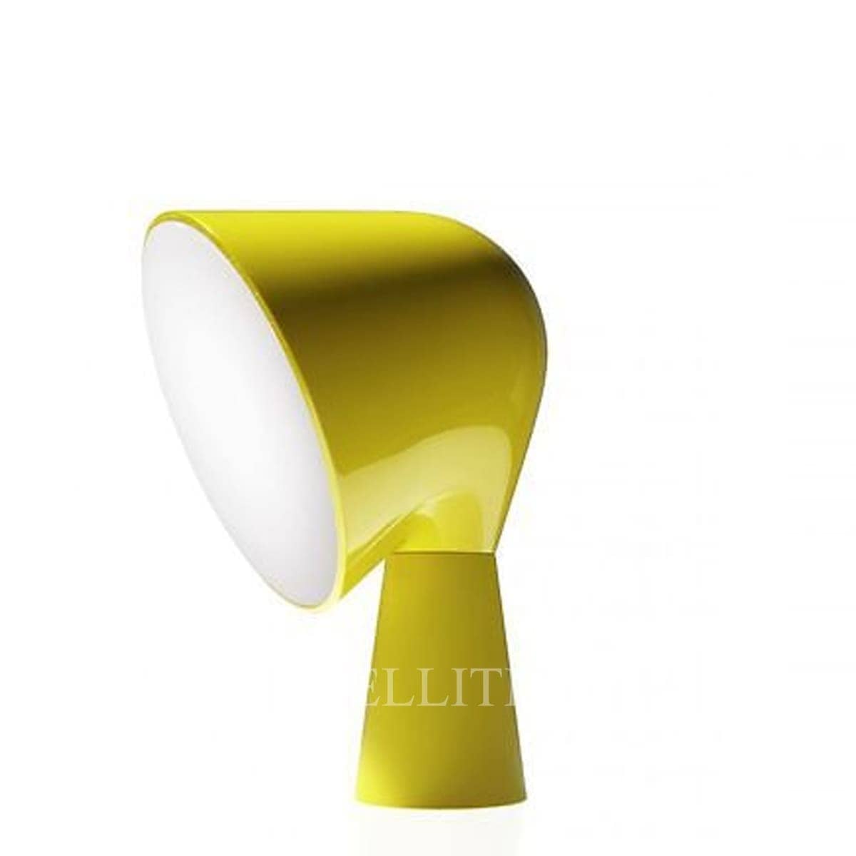 foscarini italian designer binic table lamp yellow