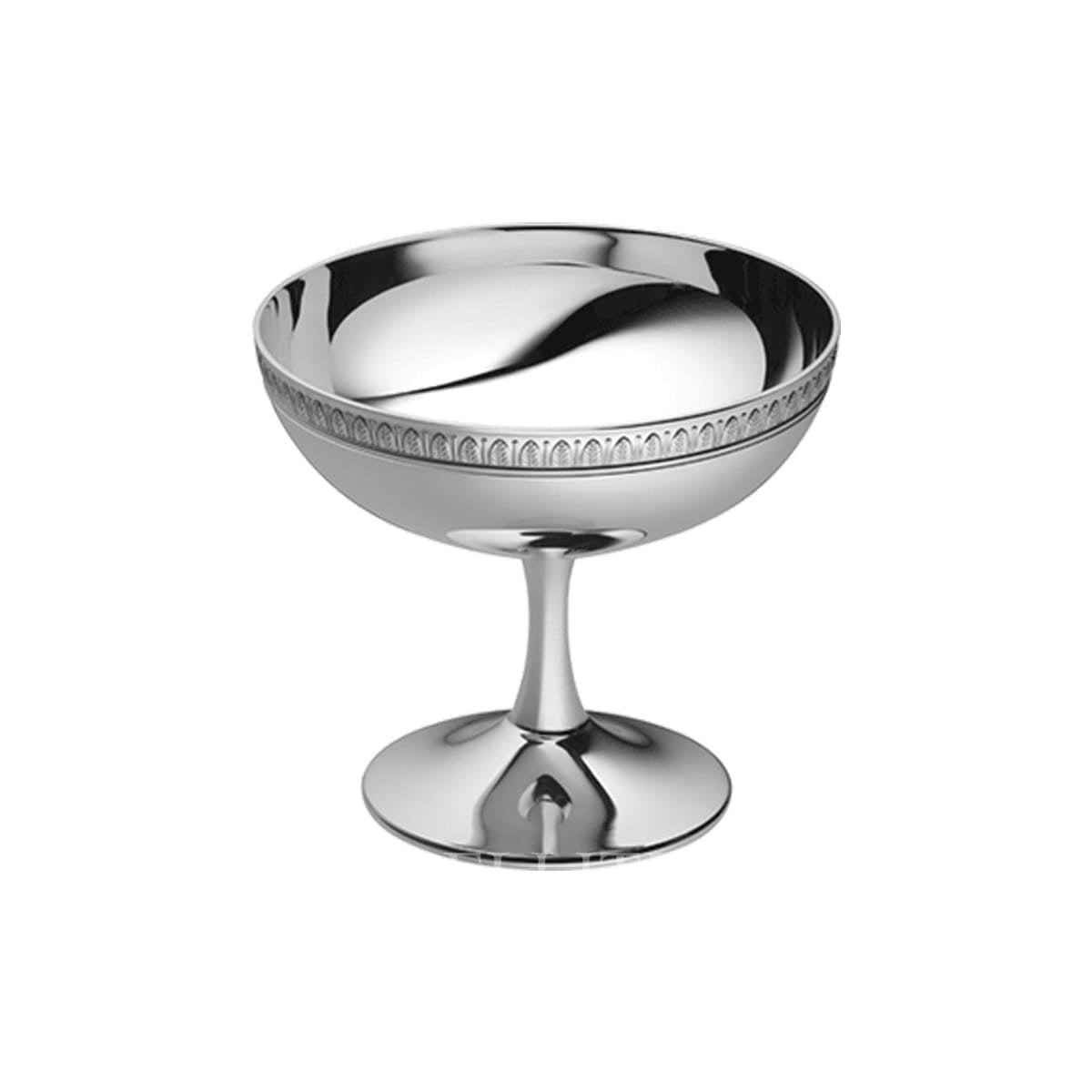 christofle silver plated malmaison ice cream bowl