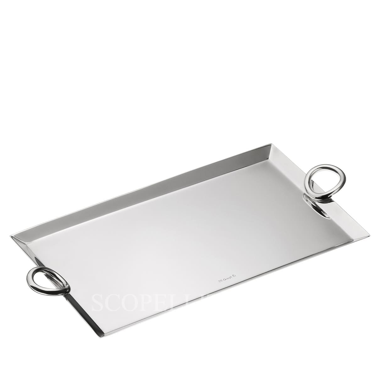 christofle silver plated vertigo mail tray