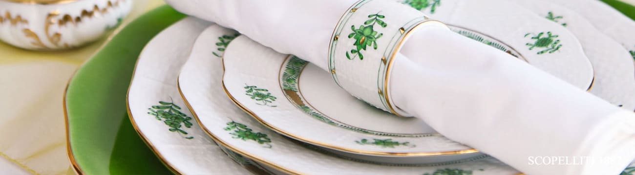herend handpainted china porcelain apponyi collection