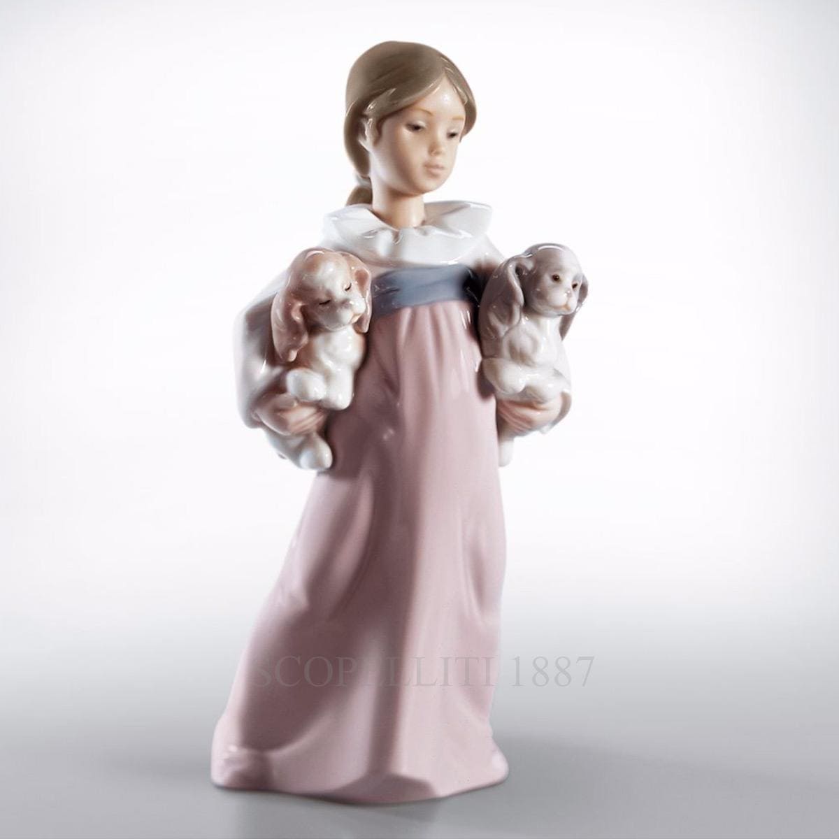 Lladró Arms Full Of Love Porcelain Figurine
