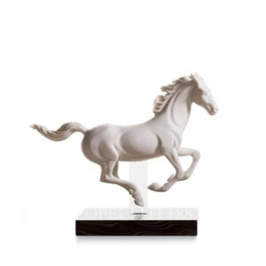 lladro gallop porcelain figurine spanish designer