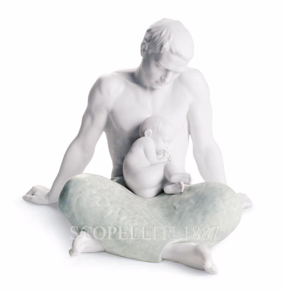 lladro the father porcelain figurine spanish designer