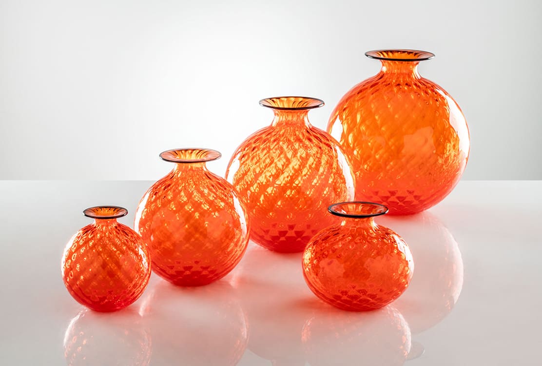 venini vases murano glass balloton