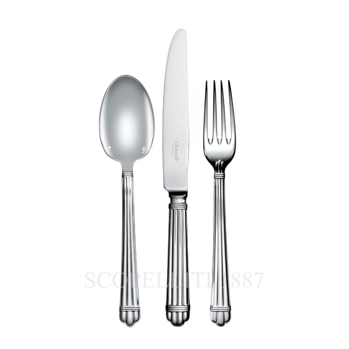 Christofle Aria Sterling Silver Cutlery Set