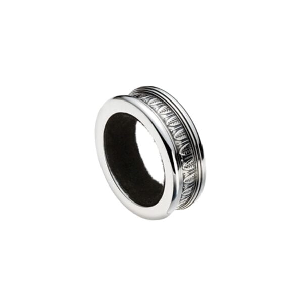 christofle jewellery silver plated bottle ring
