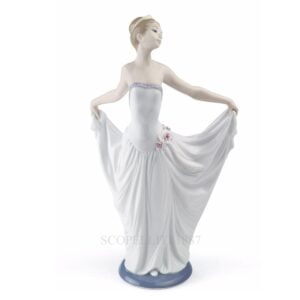 lladro ballet dancer porcelain figurine