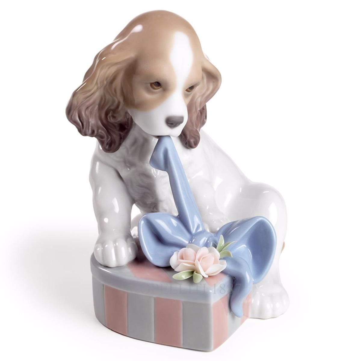 Lladró Can’T Wait Dog Porcelain Figurine