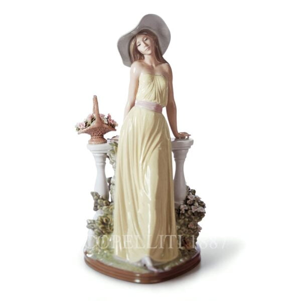 lladro time for reflection porcelain figurine