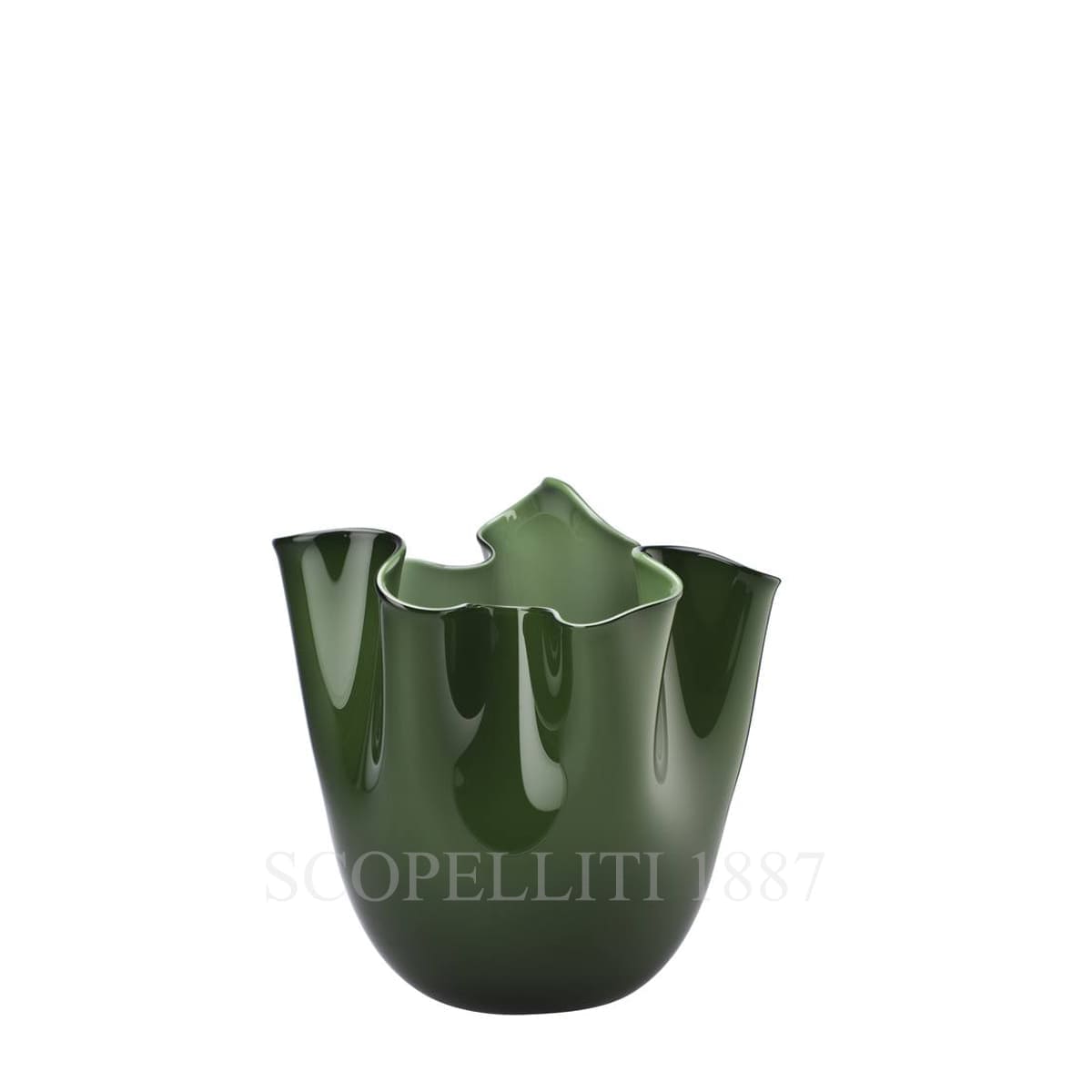 fazzoletto venini small vase green