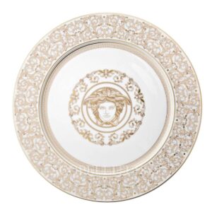 versace italian design medusa gala service plate medium by rosenthal
