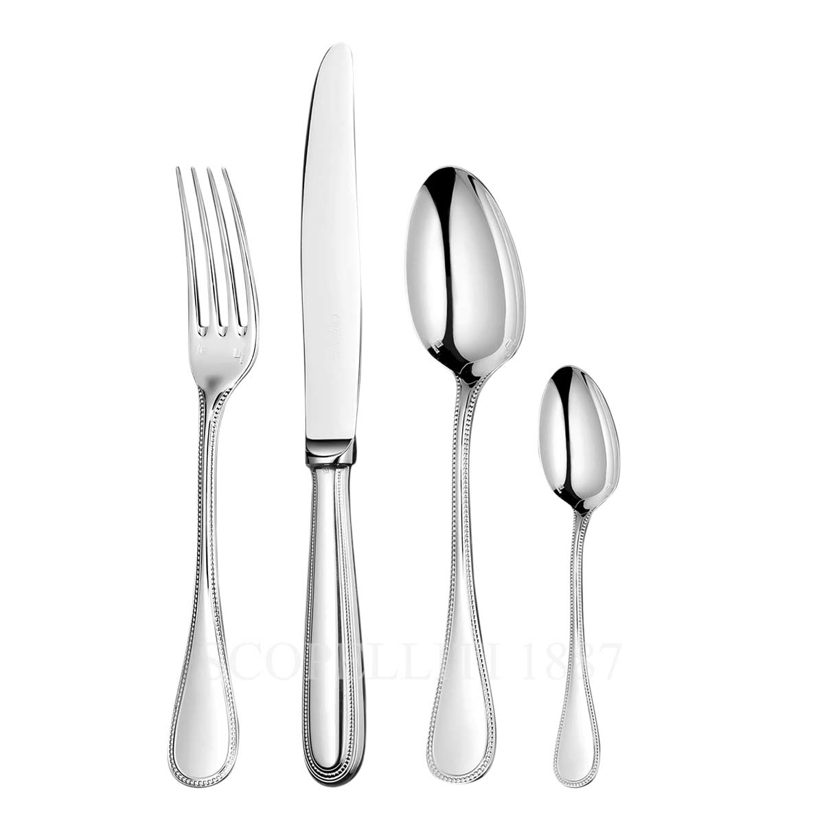 6" CHRISTOFLE Cutlery Oyster Fork / Forks PERLES Pattern 