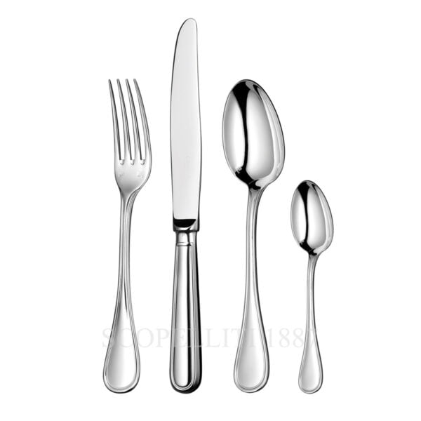 christofle sterling silver cutlery set 24