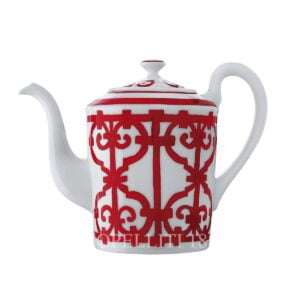 hermes limoges porcelain balcon du guadalquivir teapot