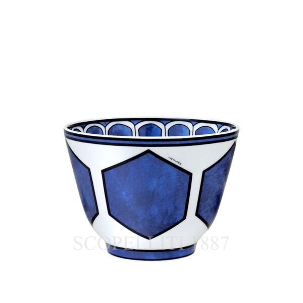 hermes bleus d ailleurs bowl limoges porcelain