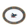 Hermes Large Oval Platter Cheval d’Orient