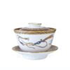 Hermes Tea Cup with Lid and Saucer Cheval d’Orient