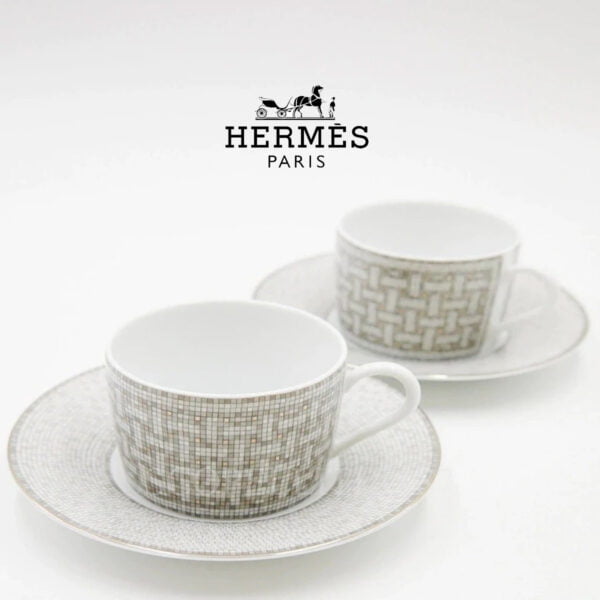 hermes breakfast cups mosaique au 24 platinum