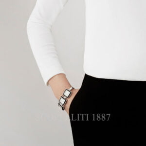 lalique crystal bracelet arethuse collection black