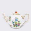 Herend Queen Victoria Teapot with Rose 604-0-09 VBO