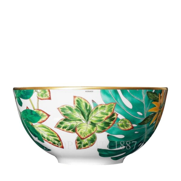 hermes passifolia new collection porcelain bowl