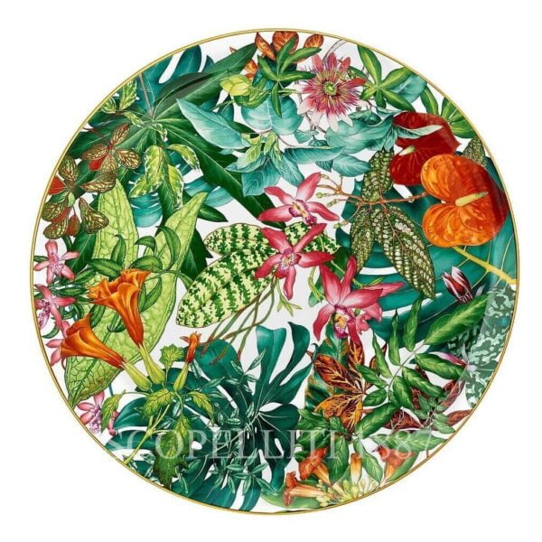 hermes porcelain new decor passifolia round plate