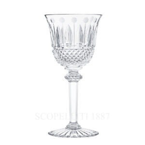 2 verres à eau cristal de Saint Louis mod Roty crystal water glasses 