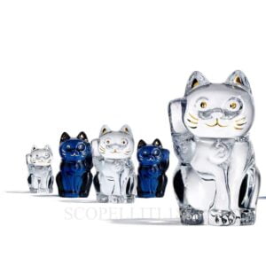 baccarat figurines cat
