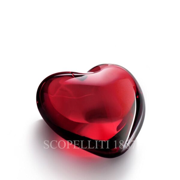 crystal red heart baccarat