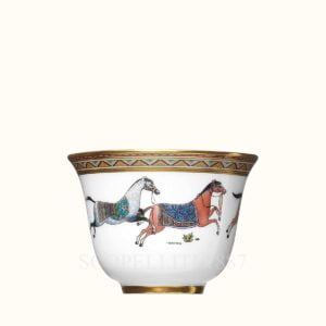 hermes cheval dorient porcelain small cup