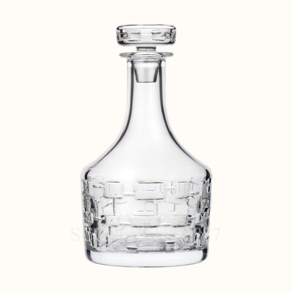hermes crystal whisky decanter adage