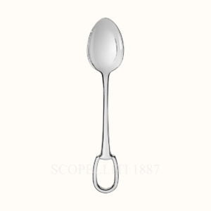 hermes dessert spoon attelage silver plated