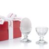 Baccarat 2 crystal Eggholder Harcourt Gift Set