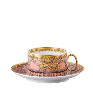 versace tea cup and saucer scala del palazzo rose