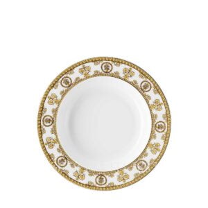 versace plate 22 cm deep baroque white