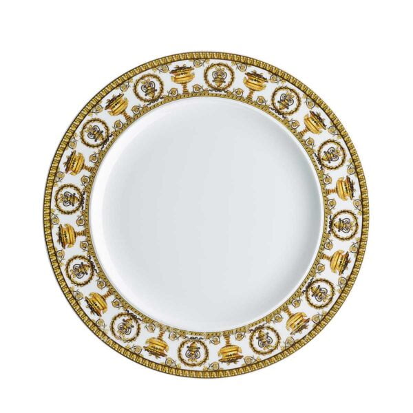 versace plate 27 cm baroque white