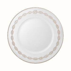 hermes chaine d ancre platine american dinner plate 27 5 cm