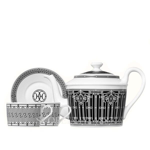 hermes teapot set