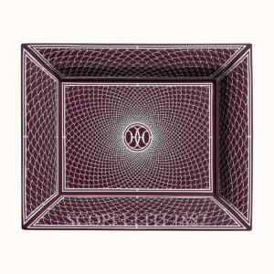 hermes h deco rouge change tray 21 x 17 cm