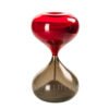 Venini Hourglass Limited Edition Red/Taupe 03490