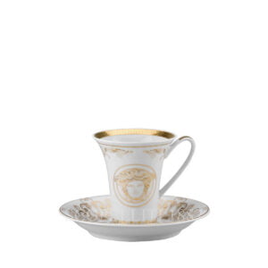 versace espresso cup and saucer medusa gala gold