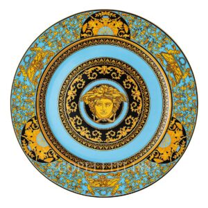 versace medusa colours–celeste service plate 30 cm