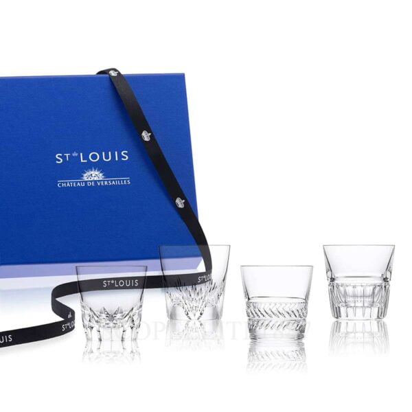whisky glass saint louis gift for him