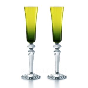baccarat flute champagne mille nuits flutissimo moss