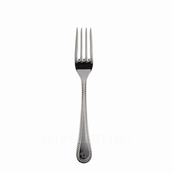 versace greca cutlery stainless steel dessert fork