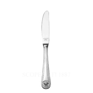 versace medusa cutlery silver plated dessert knife